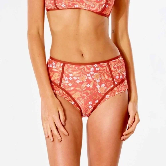 ☀️RIP CURL☀️ LUNAR TIDES FIXED TRI LUNAR TIDES HIGHWAIST CHEEKY BIKINI